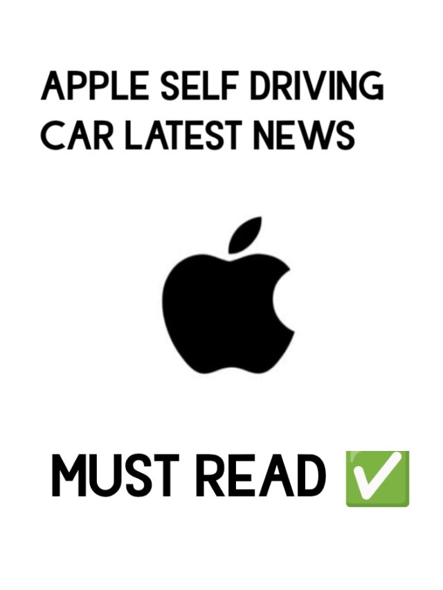 Apple Self Driving Car latest News